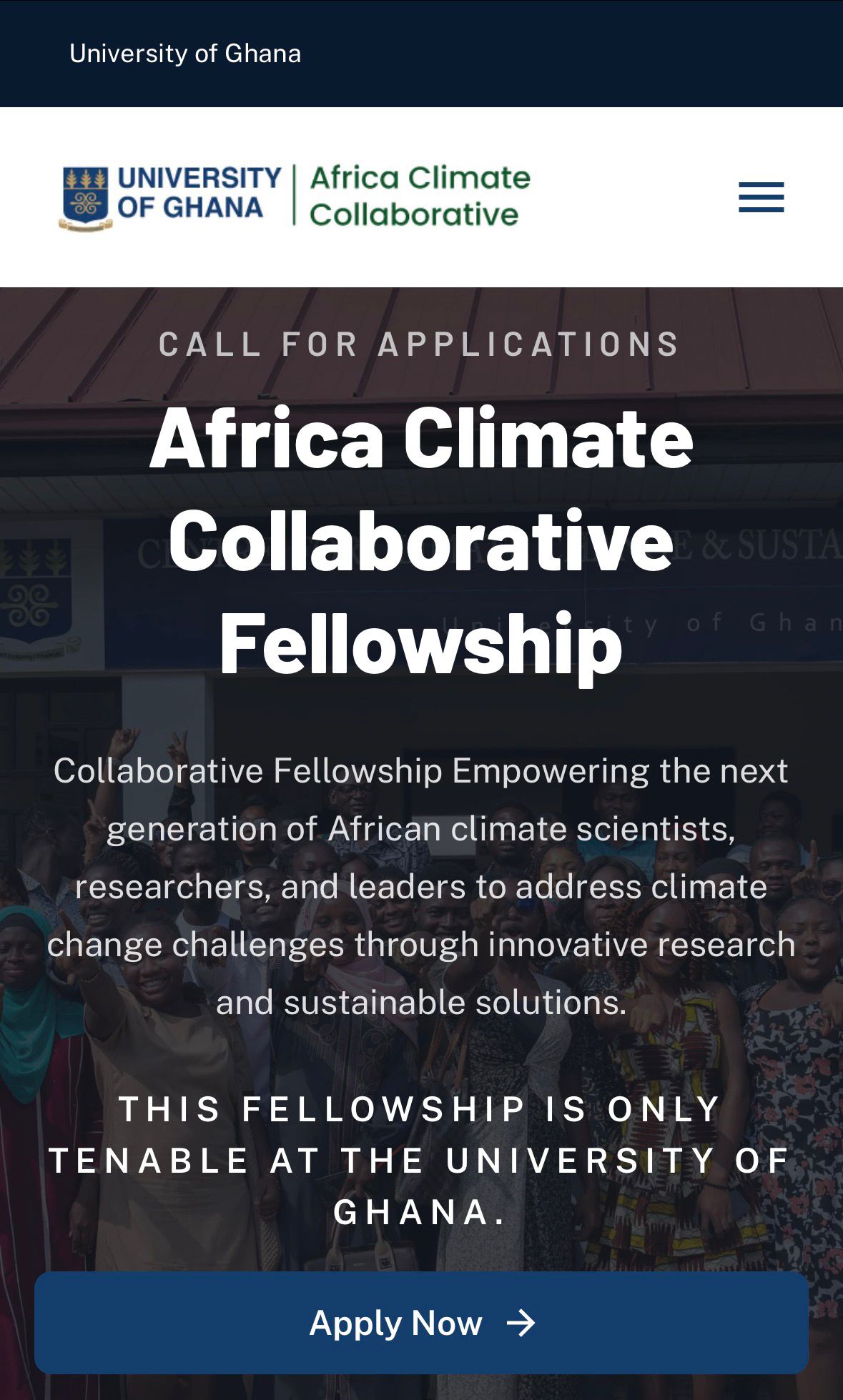 Africa Climate Collaborative Fellowship
