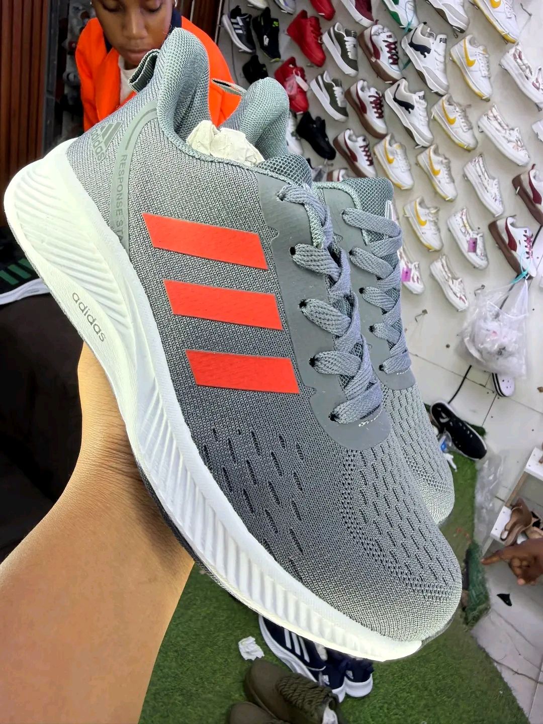 Adidas Response trainers